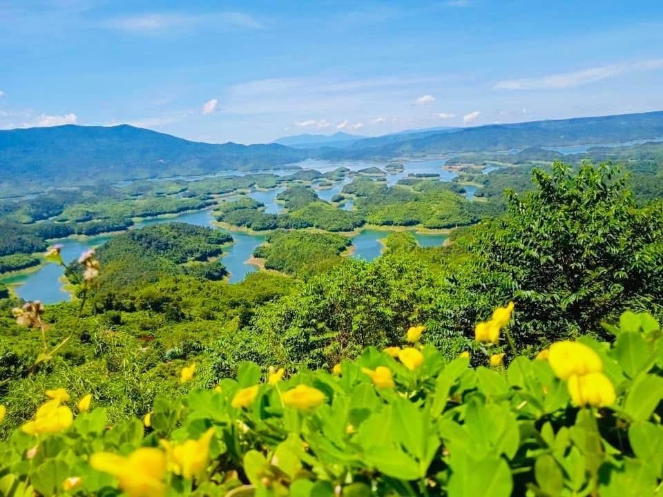 Góc ngoài trời ở Tà Đùng
